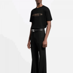 ルイヴィトン後払い エンベリッシュド ダミエ ピケTシャツ 1AHW20