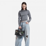 バレンシアガ シティ ミディアム レザー 2WAYハンドバッグ 811442 2AB6A