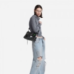 バレンシアガ シティ ミディアム レザー 2WAYハンドバッグ 811442 2AB6A