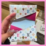 ルイヴィトン LV × TM カードケース ポルト カルト スリム M27495