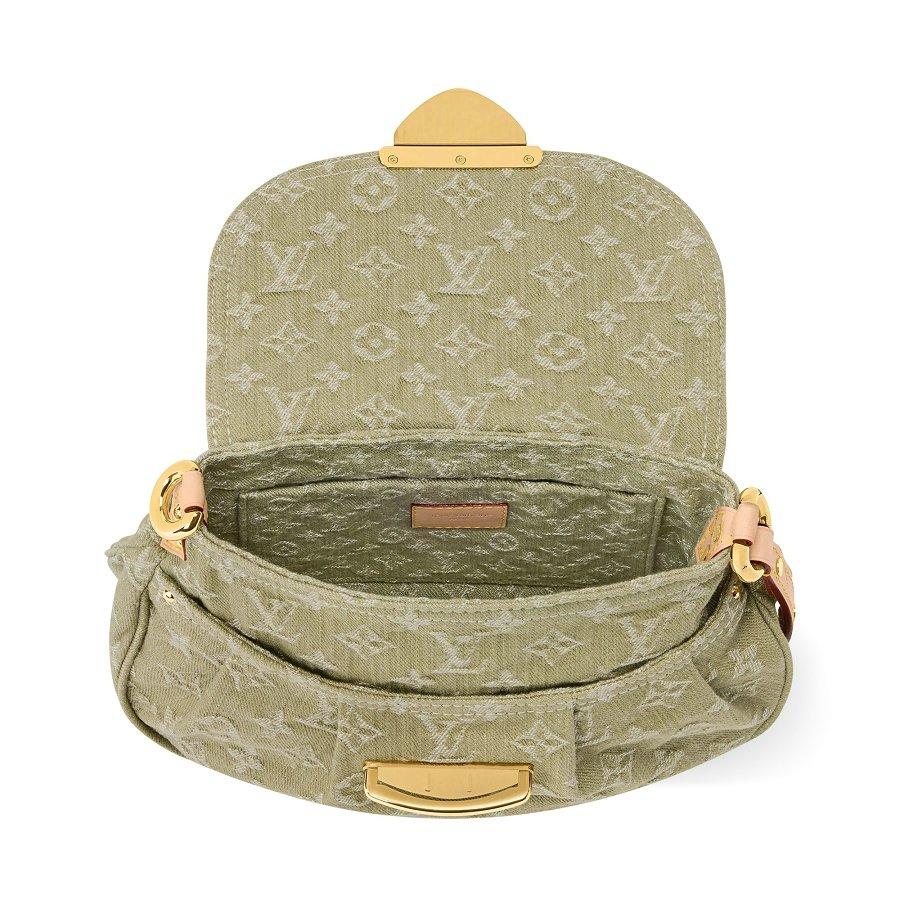 ルイヴィトン LV Sunset サンセット デニムモノグラム ショルダーバッグ M27210 M28291
