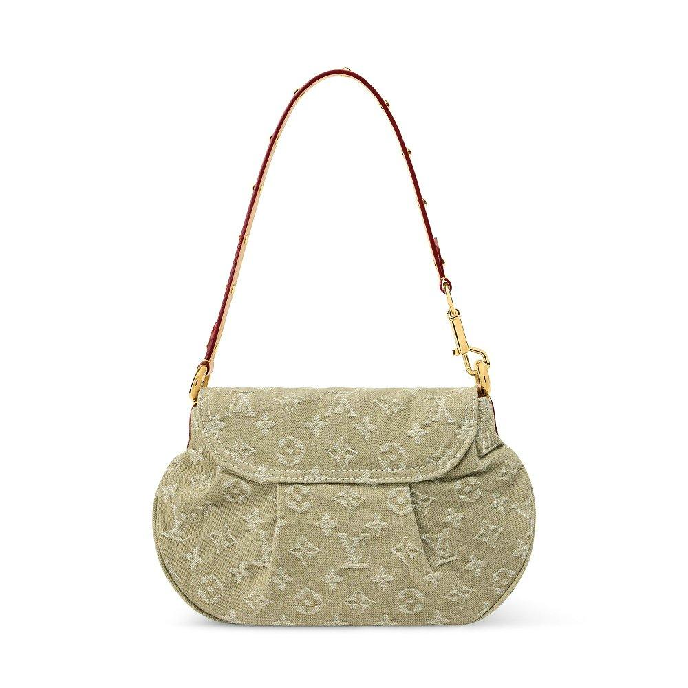 ルイヴィトン LV Sunset サンセット デニムモノグラム ショルダーバッグ M27210 M28291