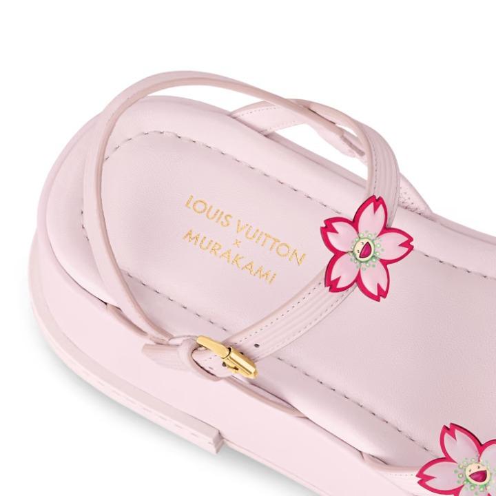 ルイヴィトン後払い LV × TM マヤ サンダル 1AGWO2