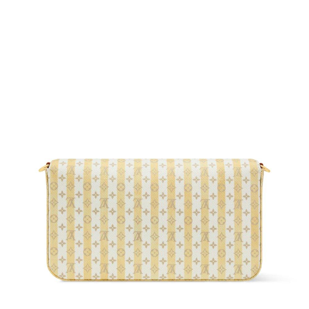 ルイヴィトン LV ポシェットフェリシー LVスタンプ バナナ チェーンバッグ M29471