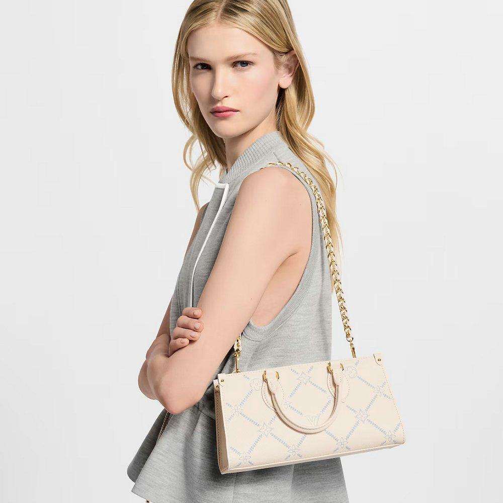 ルイヴィトン オンザゴー EW 2WAYバッグ イースト・ウェスト・トートバッグ M29487