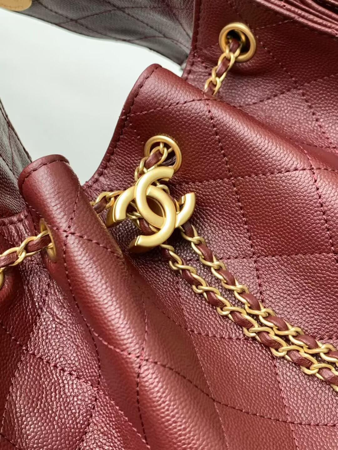 シャネル スモールバッグ CHANEL 25 ダークボルドー AS5293 B22713 U6550