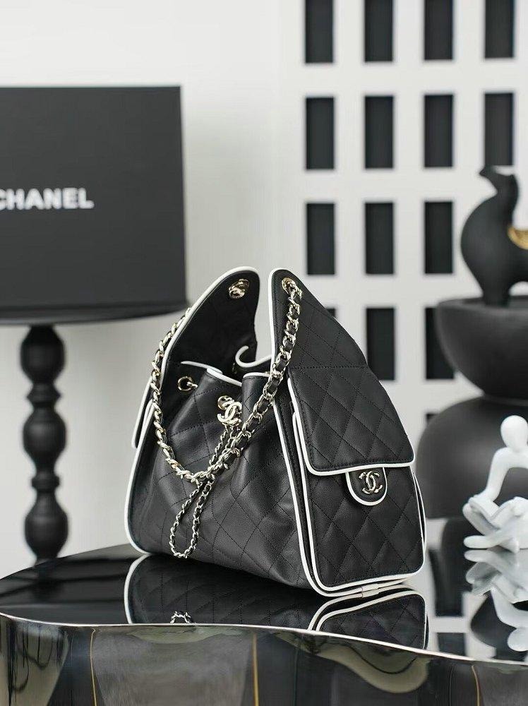 CHANEL後払い 25 スモール ハンドバッグ CCロゴ AS5293 B24123 U9622