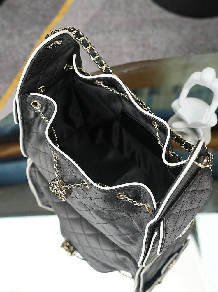 CHANEL後払い 25 スモール ハンドバッグ CCロゴ AS5293 B24123 U9622
