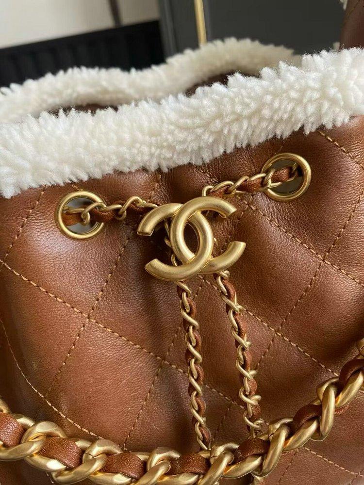 シャネル代引き CHANEL25 スモール ハンドバッグ ブラウン AS5293