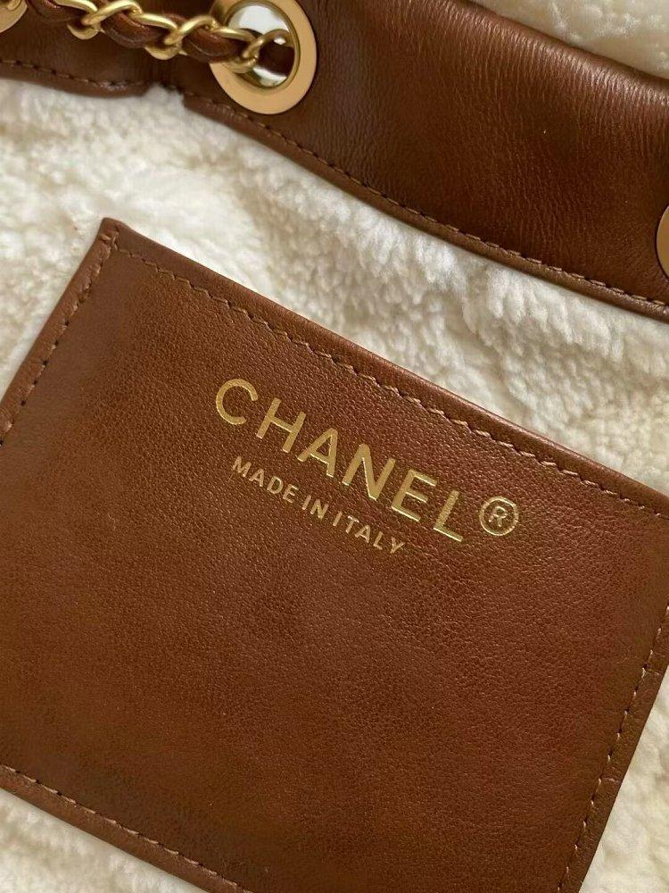 シャネル代引き CHANEL25 スモール ハンドバッグ ブラウン AS5293