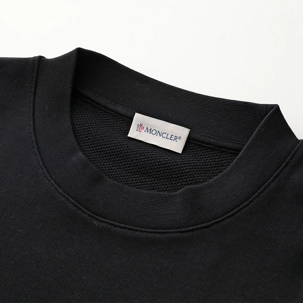 モンクレール激安 スウェット MAGLIA マーリア レディース ラインストーン ロゴ クルーネック 長袖 トレーナー 8G00053 899TR