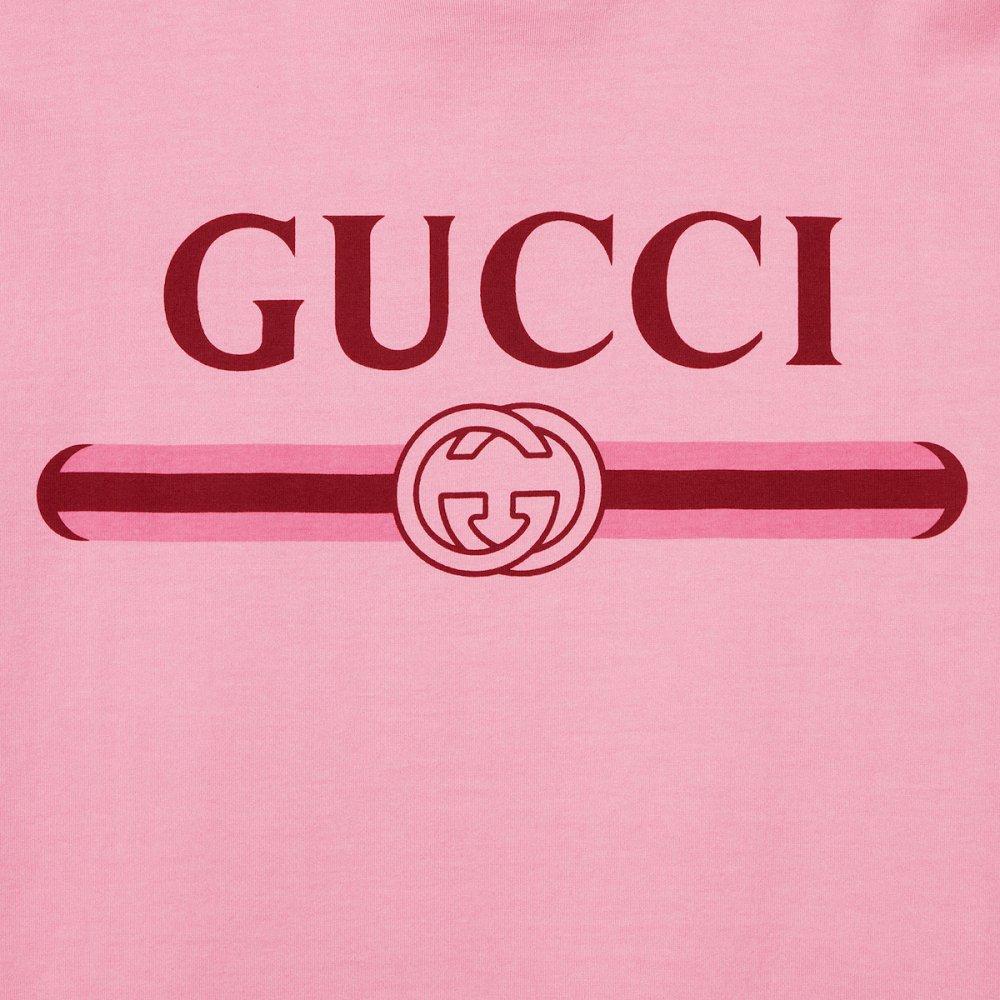 グッチ プリント コットンジャージー Tシャツ ‎796395 XJHDH 5139