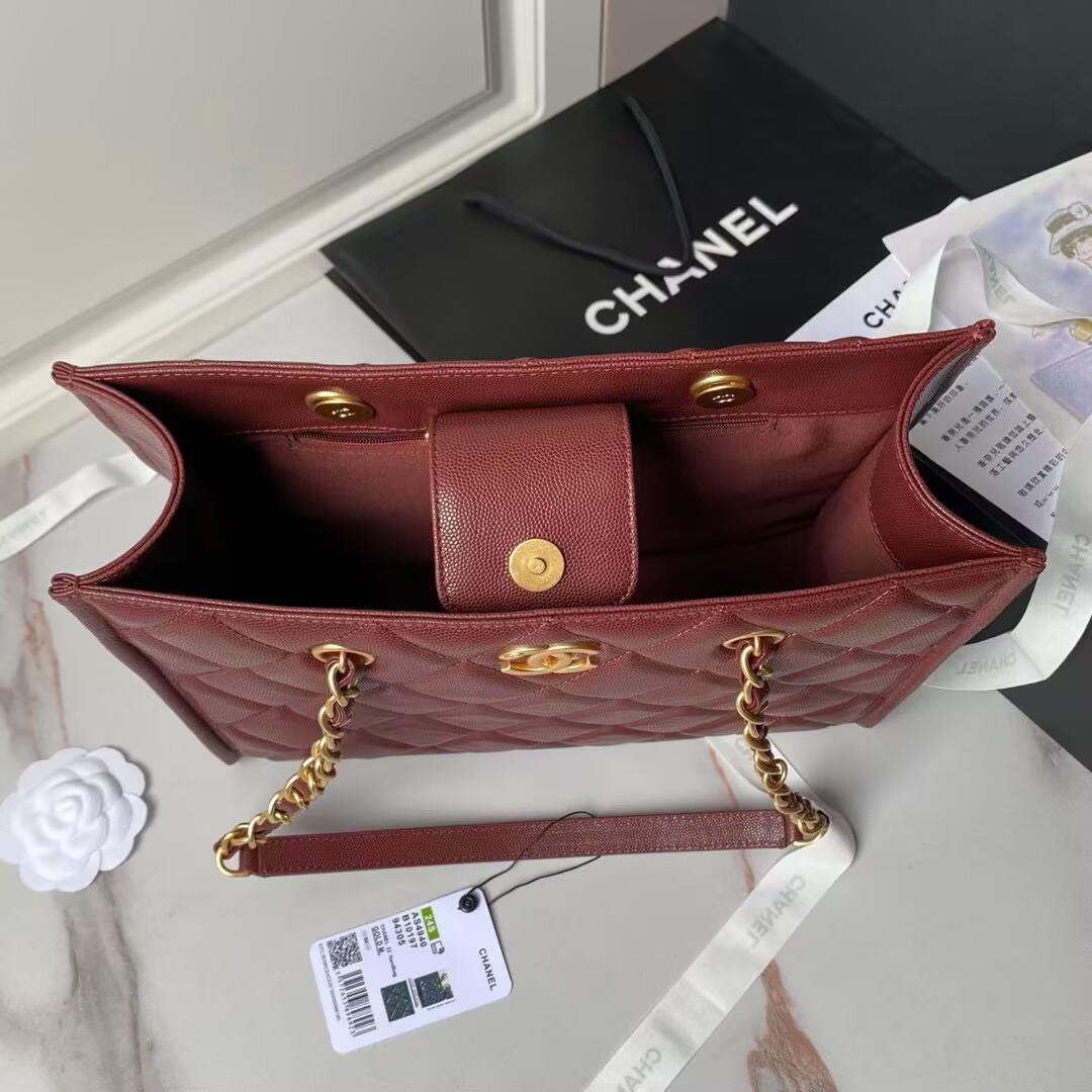 CHANEL メティエダール 24A ショッピングトート AS4940 B17067 NY570