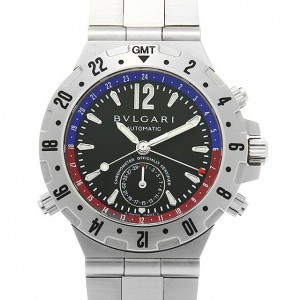 ブルガリ ディアゴノ プロフェッショナル GMT メンズ 自動巻き GMT40SSD