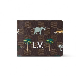LOUIS VUITTON LV×ザ・ダージリンリミテッド☆ポルトフォイユ・ミュルティプル N40870