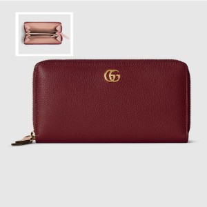 グッチ ダブルG バイカラー ジップアラウンドウォレット 456117 AAE5F 6259