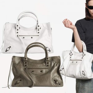 バレンシアガ LE CITY ル シティ ミディアム レザー 2WAYハンドバッグ 797786 2ABEK 