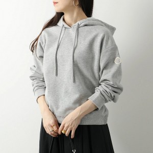 モンクレール パーカー フェルパ レディース フーディー プルオーバー スウェット ロゴマーク 長袖 8G00023 89A7U 984