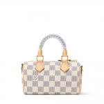 ルイヴィトン LV ナノ スピーディ ダミエ アズール ミニバッグ N40918