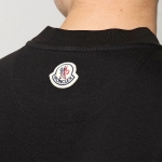 モンクレール Tシャツ メンズ クルーネック 半袖 カットソー アイコンパッチ ロゴテープ 8C00013 829H8 999