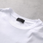 モンクレール マットブラック 半袖 Tシャツ メンズ カットソー クルーネック ロゴT 刺繍 ラバーロゴパッチ 8C00026 829H8