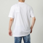 モンクレール 半袖 Tシャツ メンズ カットソー コットン アイコンパッチ クルーネック ロゴT アイコン刺繍 8C00042 8390T