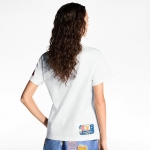 ルイ・ヴィトン トラベルパッチプリントTシャツ  1AHISN