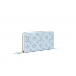 LOUIS VUITTON ジッピーウォレット ブルー モノグラム M28063
