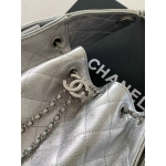 シャネル CHANEL25 スモール ハンドバッグ シルバー AS5293