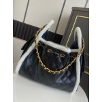 ャネル CHANEL25 スモール ハンドバッグ ブラック AS5293