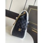 ャネル CHANEL25 スモール ハンドバッグ ブラック AS5293