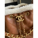 シャネル代引き CHANEL25 スモール ハンドバッグ ブラウン AS5293