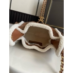 シャネル代引き CHANEL25 スモール ハンドバッグ ブラウン AS5293