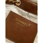 シャネル代引き CHANEL25 スモール ハンドバッグ ブラウン AS5293