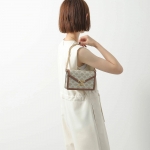 セリーヌ ショルダーバッグ Margo マーゴ レディース チェーンウォレット トリオンフキャンバス 10L462FI6.02GR