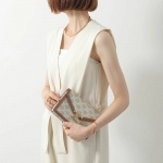 セリーヌ ショルダーバッグ Margo マーゴ レディース チェーンウォレット トリオンフキャンバス 10L462FI6.02GR