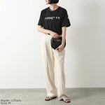 モンクレール Tシャツ レディース 半袖 クルーネック カットソー コットン スパンコール 刺繍 ロゴパッチ 8C00028 829HP