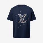 ルイヴィトン エンブロイダリー コットンTシャツ 1AHW60