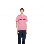 グッチ プリント コットンジャージー Tシャツ ‎796395 XJHDH 5139