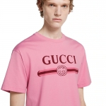 グッチ プリント コットンジャージー Tシャツ ‎796395 XJHDH 5139