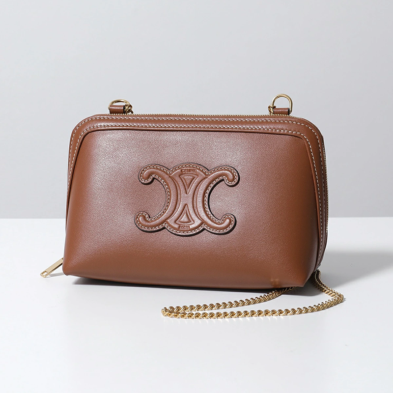 セリーヌ ショルダーバッグ CUIR キュイル レディース レザー 10E383DR8.04LU