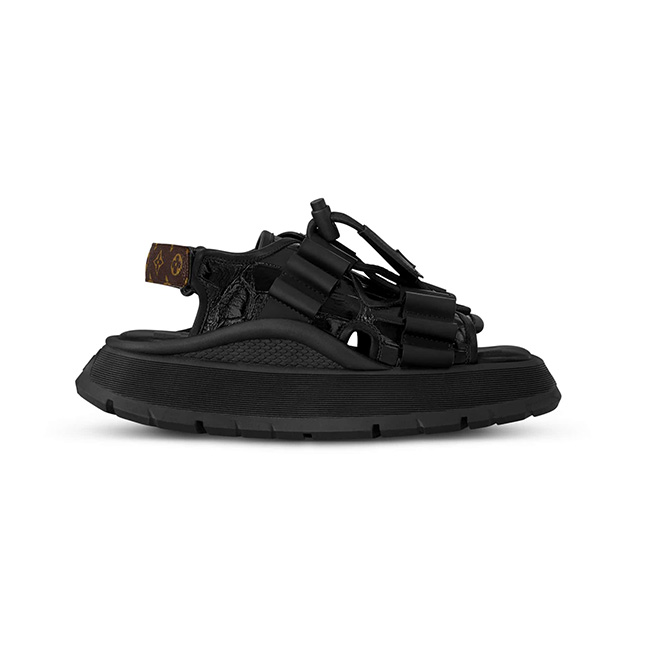Louis Vuitton カメレオン・プラットフォーム・サンダル 1AGMA6