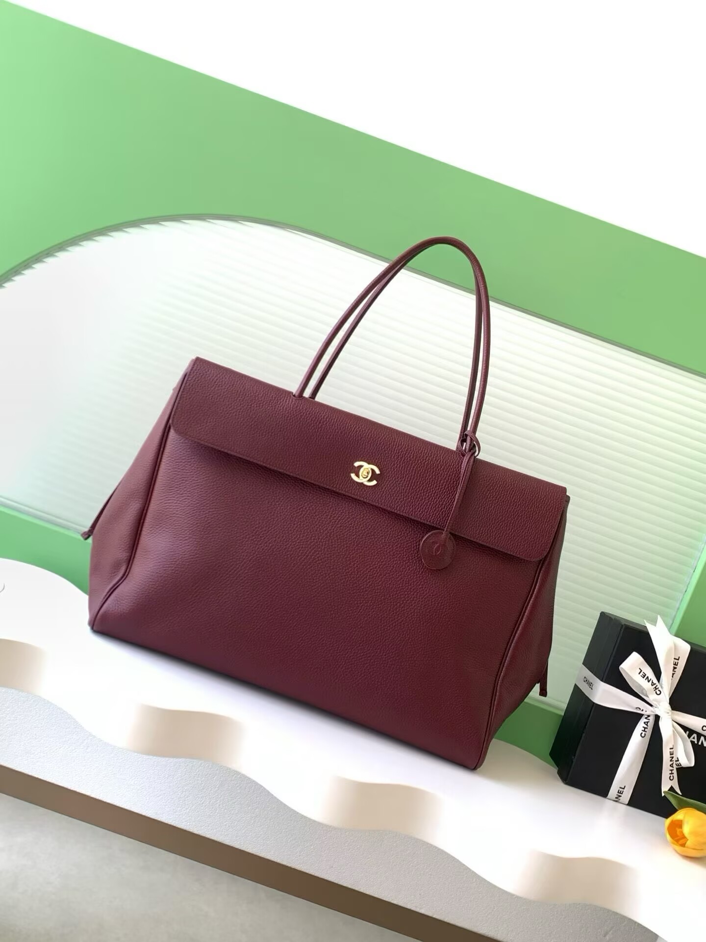 CHANEL CC ラージショッピングバッグ AS6289 B24248 94309