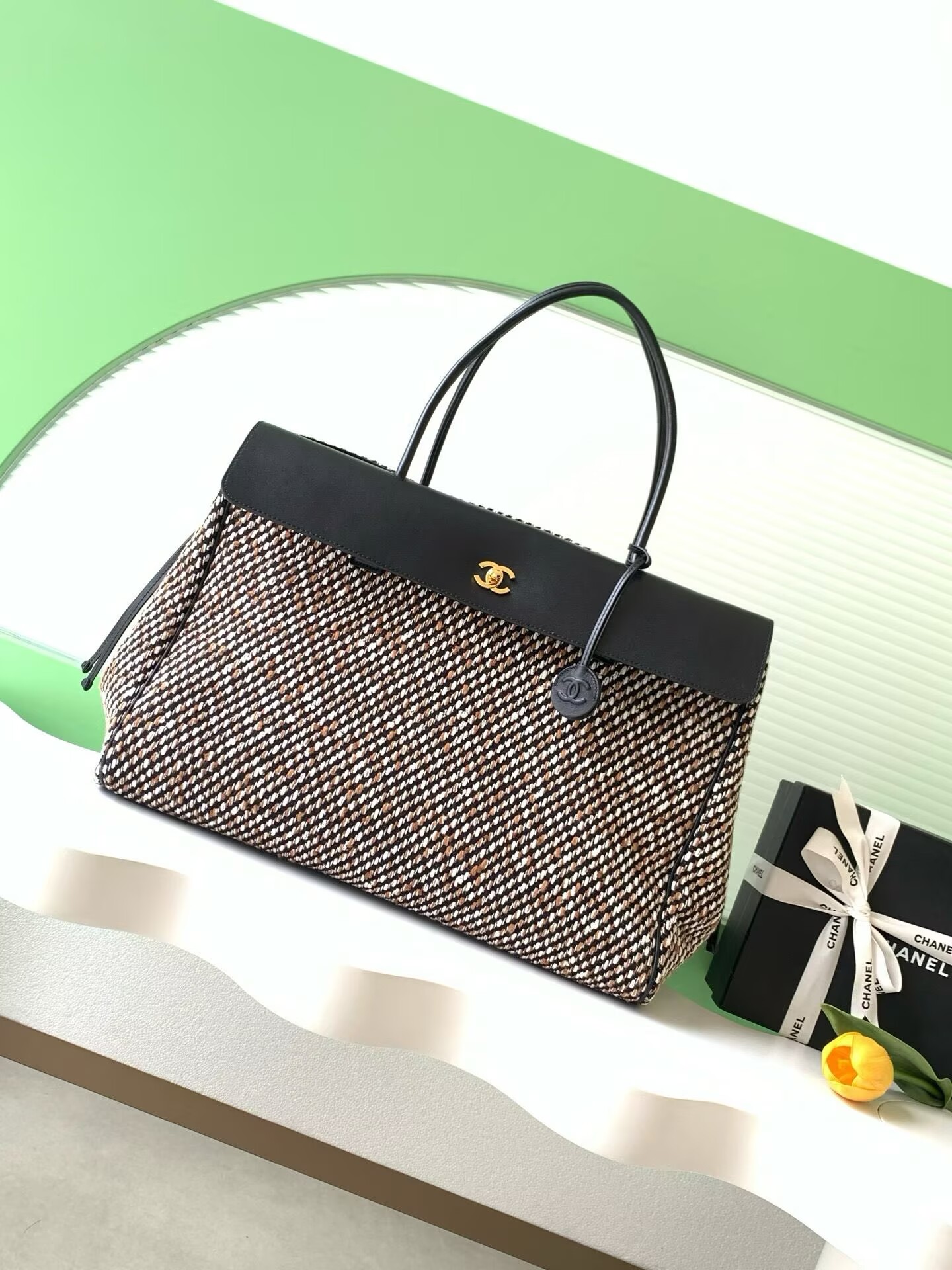シャネル代引き CC ラージショッピングバッグ AS6289 B24254 U9706