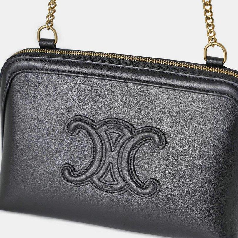 セリーヌ ショルダーバッグ CUIR キュイル レディース レザー  10E383DR8.38NO