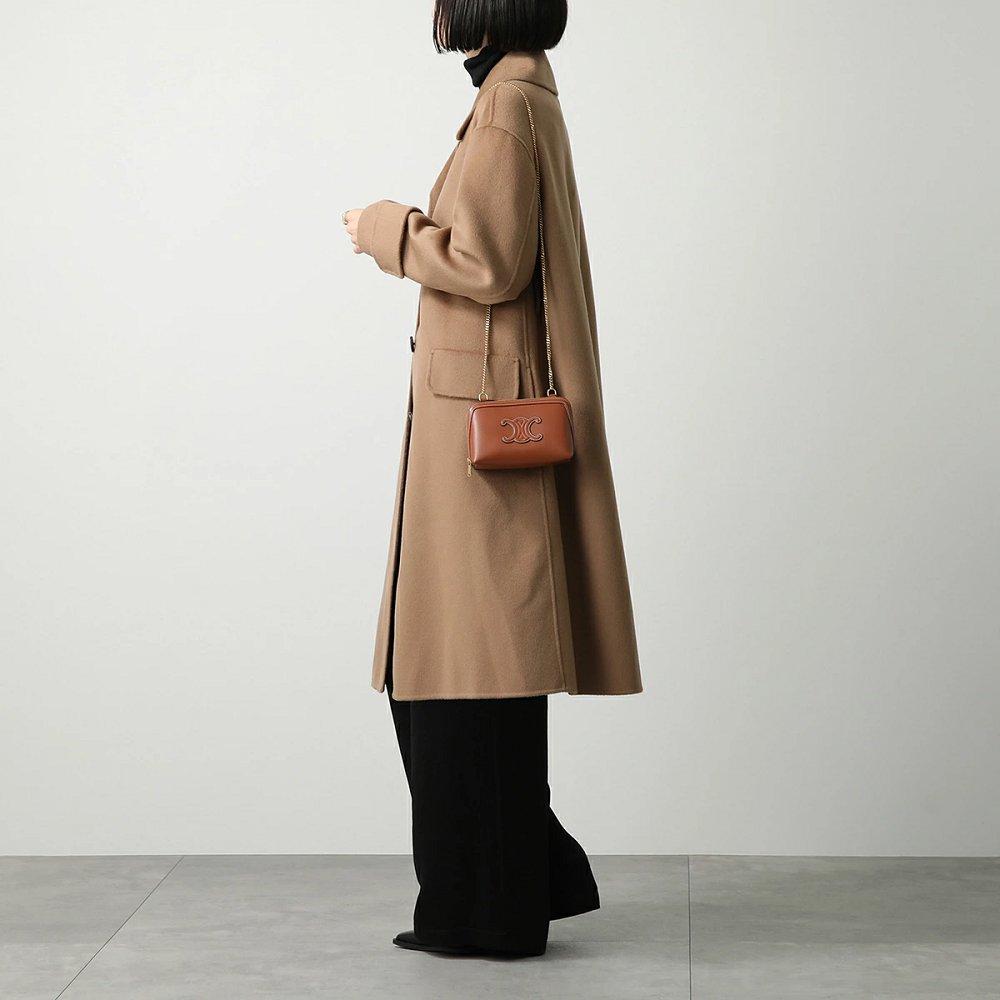 セリーヌ ショルダーバッグ CUIR キュイル レディース レザー 10E383DR8.04LU