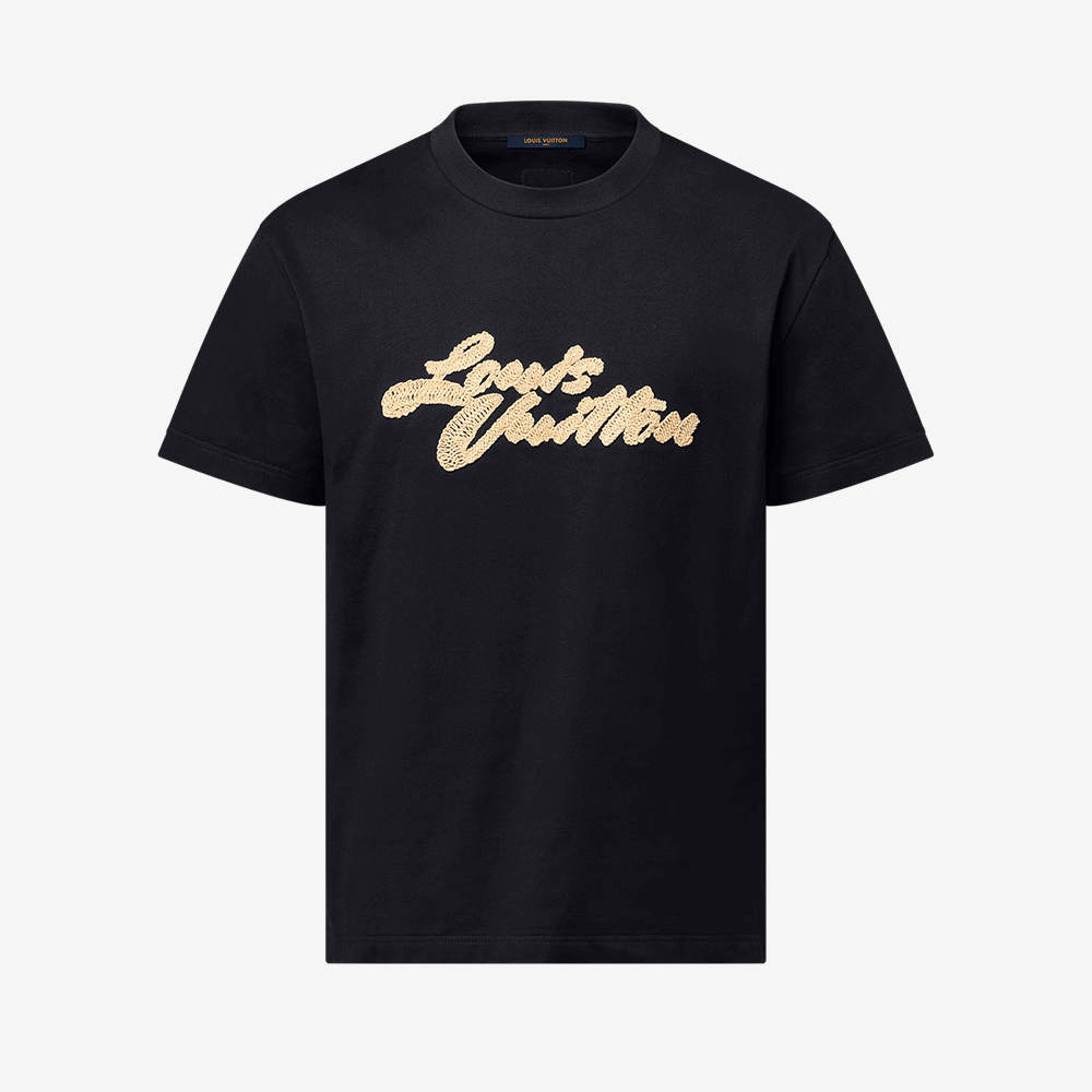 ルイヴィトン エンブロイダードシグネチャーTシャツ 1AHW84 1AHW92