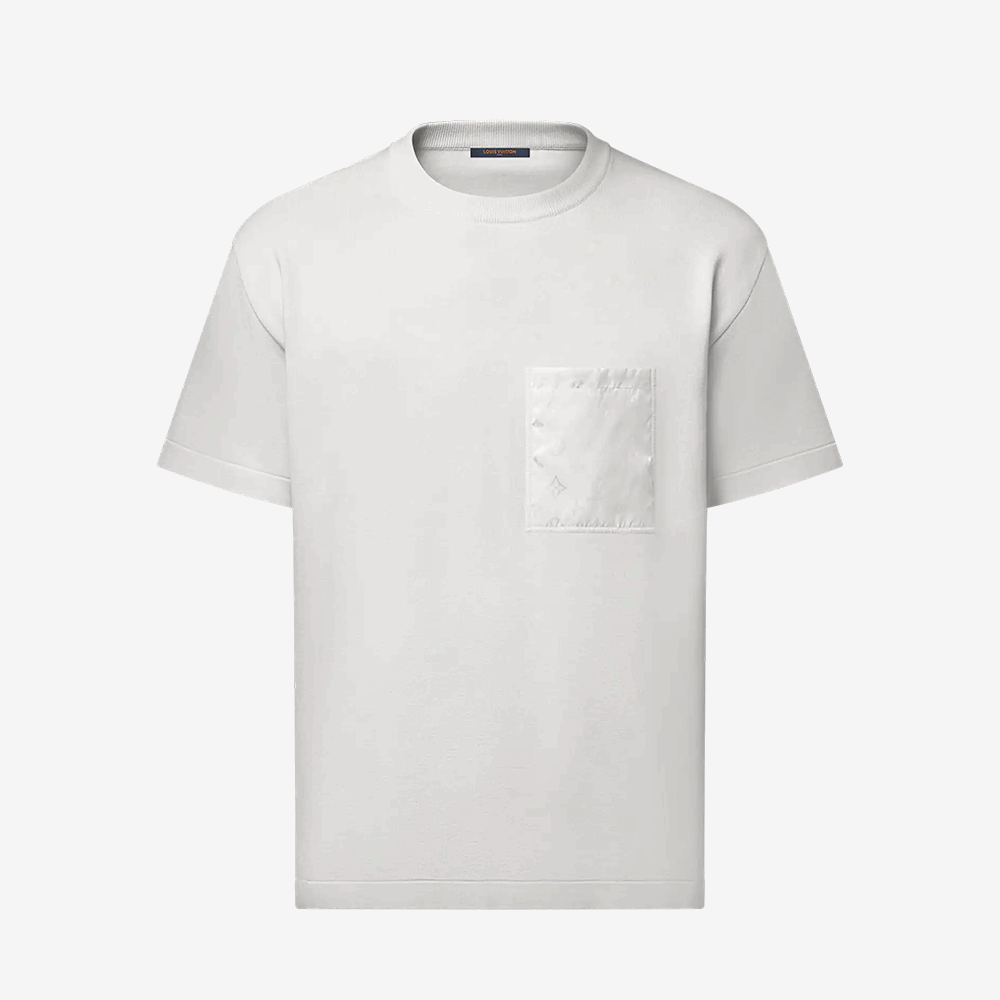 ルイヴィトン Tシャツウィズモノグラムナイロンディテール 1AHVQ0