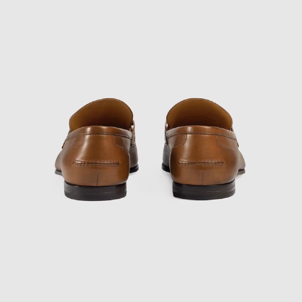 グッチ ヨルダーン レザー ローファー 406994 BLM00 2535