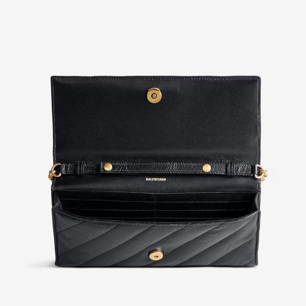 バレンシアガ CRUSH チェーンウォレット ショルダーバッグ レディース 781723 210J1 1000